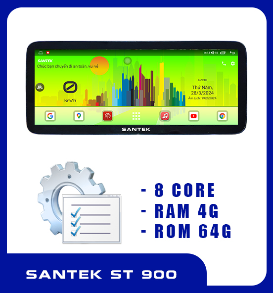 Màn hình Santek ST900