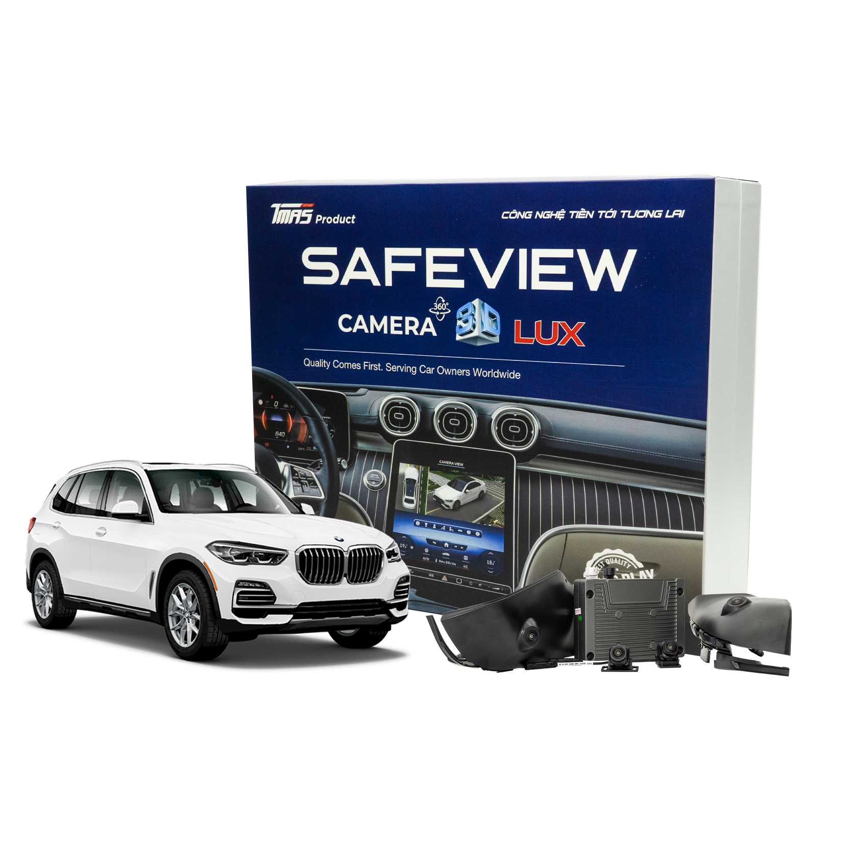 Camera 360 SAFEVIEW LUX dành riêng cho xe BMW