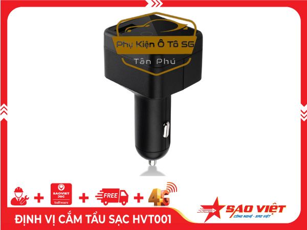 Thiết bị định vị cắm tẩu sạc HVT001 ( 1 Nắm )