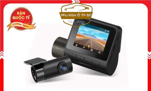 Camera hành trình 70mai A200 ghi hình trước sau 1080P HDR giá rẻ (  Camera trước + Sau )