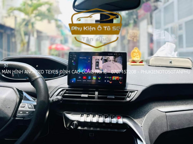 LẮP MÀN HÌNH ANDROID TEYES CC3 360 CHO XE PEUGEOT 3008 & 5008 & 2008