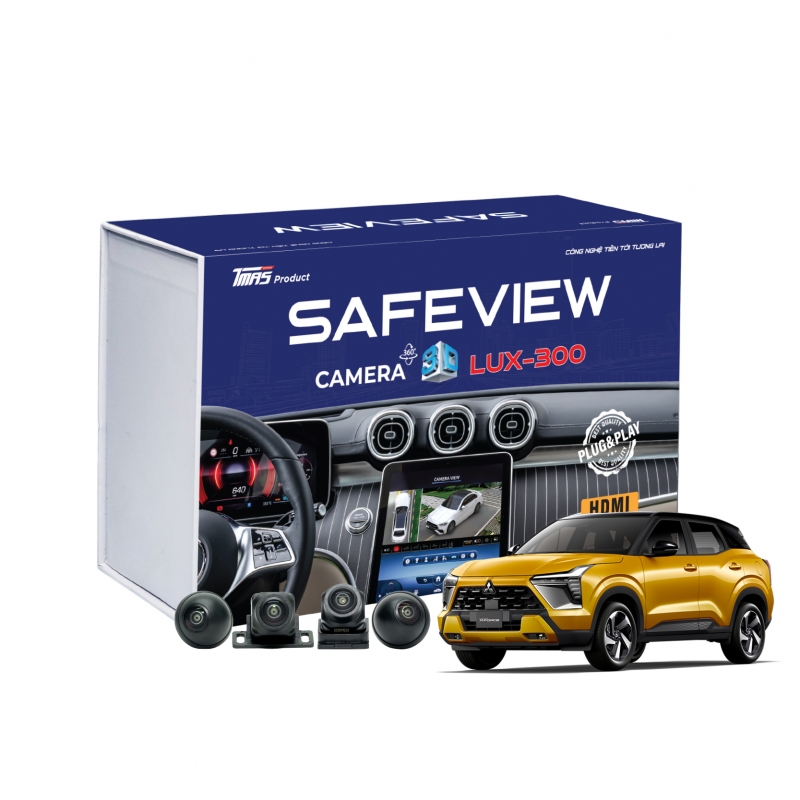 Camera 360 Safeview LUX - 300 cho Mitsubishi Xforce